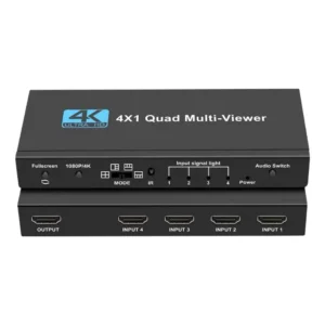 Bộ chia đa nguồn HDMI Multi viewer 4x1 - HDM440