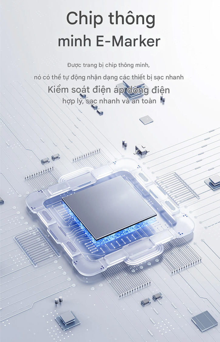 Đầu Nối Góc Type c A42824B 80Gbps - Xuất Hình 8K, Sạc PD 240W 1 Đầu nối góc Type C A42824B 80Gbps hỗ trợ PD 240W