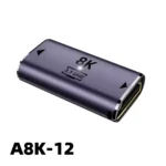 Đầu nối HDMI A8K A8K-12 hai đầu cái Female to Female chuẩn 2.1