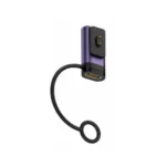 Cận cảnh đầu chuyển đổi sạc Type-C từ tính cho đồng hồ thông minh Xiaomi và Redmi. Thiết kế vỏ nhôm cao cấp, tích hợp dây buộc silicon tiện lợi chống thất lạc.