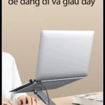 Dây được giấu ra mặt sau của sản phẩm, giúp decord không gian làm việc gọn gàng hơn