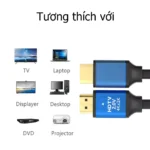 Khả năng tương thích thiết bị của cáp HDMI HD20B-P với TV laptop desktop máy chiếu