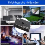 Bộ chuyển mạch HDMI 8K ứng dụng linh hoạt trong văn phòng, sân sau, hometheater