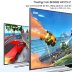 Trải nghiệm hình ảnh 8K 30Hz và 4K 120Hz mượt mà không độ trễ qua bộ KVM Switch