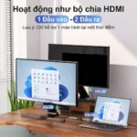 BHD112 một đầu vào hai đầu ra chọn từng màn hình