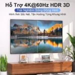 Bộ chuyển đổi HDMI BHD112 hỗ trợ độ phân giải 4K 60Hz và HDR 3D
