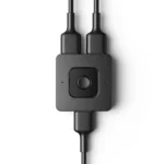 Mặt trên Bộ chuyển đổi HDMI BHD112 với nút bấm chuyển đổi vật lý