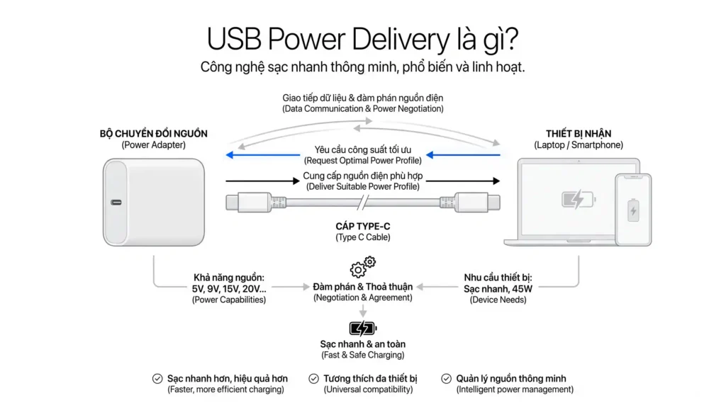 USB Power Delivery technology in