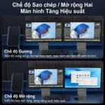 CTY109 hỗ trợ chế độ sao chép và mở rộng màn hình trong hệ thống tương thích