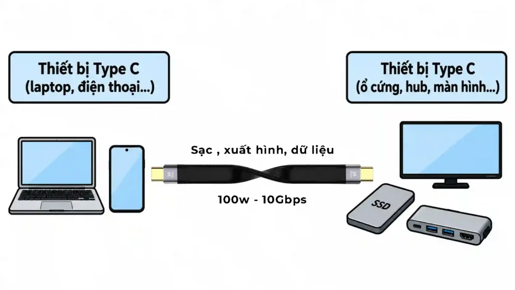 Hướng dâcn C110-F115 với sơ đồ kết nối sử dụng