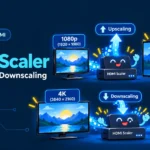 HDMI Scaler là gì và sự khác nhau giữa Upscaling với Downscaling