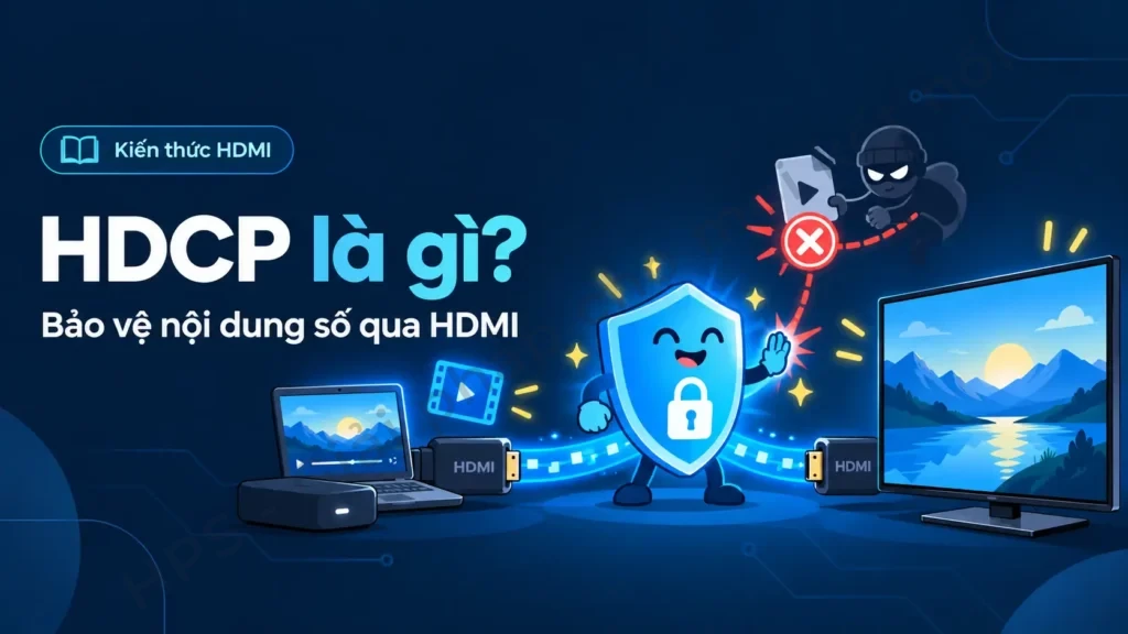 HDCP là gì – Bảo vệ nội dung số qua HDMI HDCP là gì và cách bảo vệ nội dung số qua HDMI
