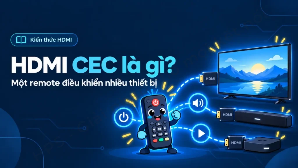 HDMI CEC là gì – Một remote điều khiển nhiều thiết bị HDMI CEC là gì và cách một remote điều khiển nhiều thiết bị